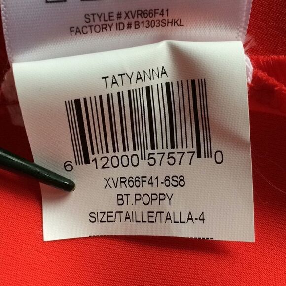 BCBGMaxazria “Poppy” Red halter top skater Dress - Picture 11 of 11